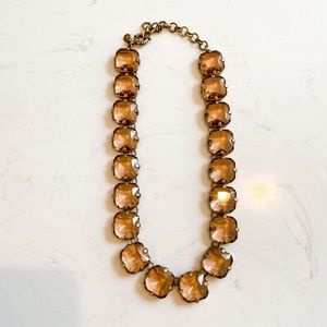 J. Crew Amber Necklace